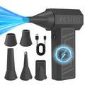 Violent Fan 130000RPM Powerful Air Blower Vacuum Dust Cleaner Type-C Charging Strong Winds 52m/s Brushless Turbo Jet Blower ﻿